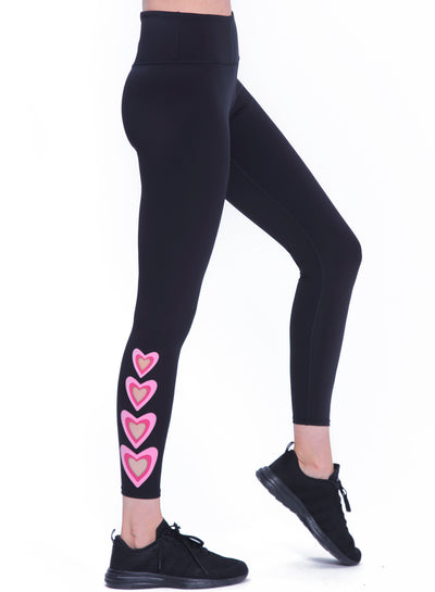 Black/Berry/Pink Heart