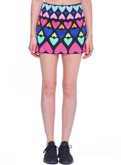 Black/Berry/Royal Hearts