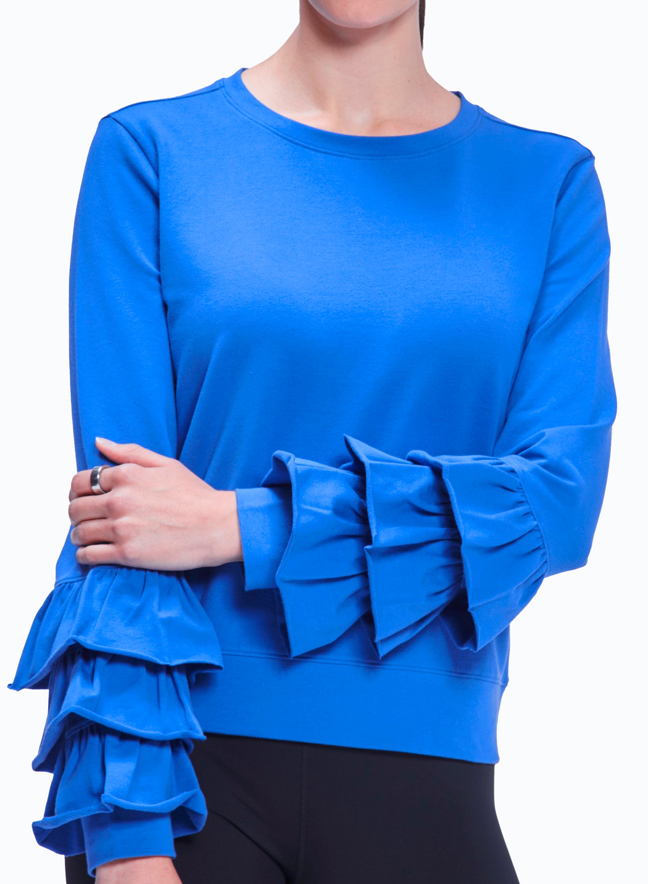 Ruffle Sweatshirt – Urban Savage