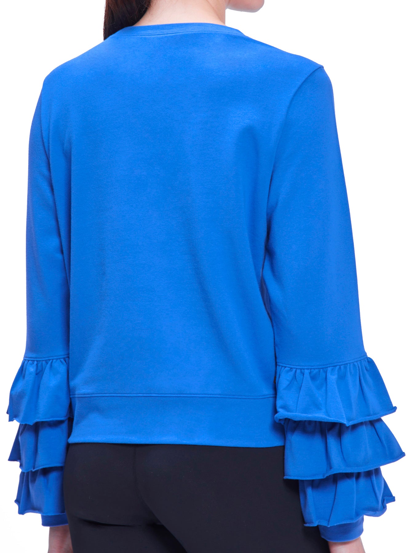 Sweatshirt Ruffles Ruffle Sweatshirt – Urban Savage