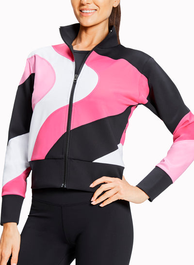 Black/Berry/Pink Swirl